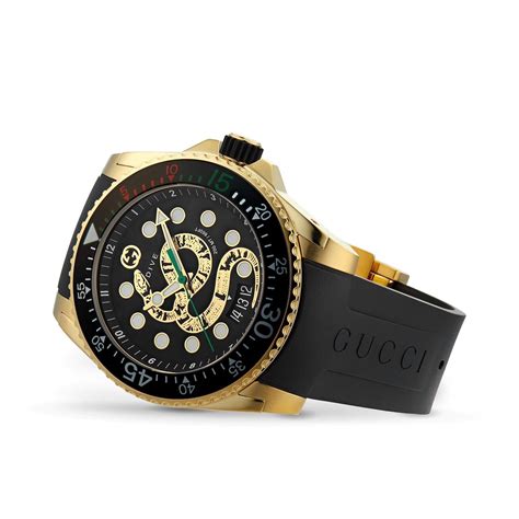 gucci dive watch mens for cheap|gucci dive watch 45mm snake.